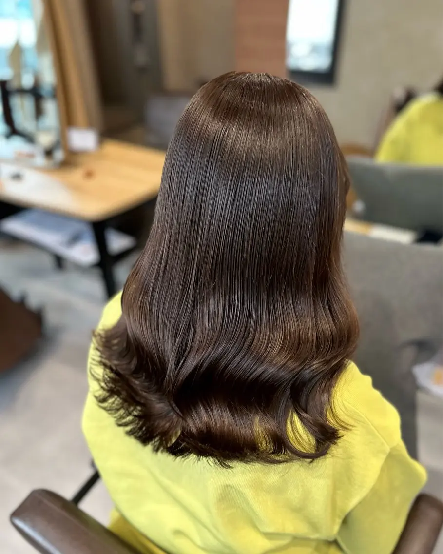 ミディアム カット ヘアカラー トリートメント hayato / 梅田のヘアスタイル