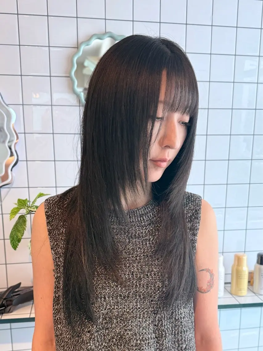 ロング エクステ パーマ/レイヤー エクステ/kokiのヘアスタイル