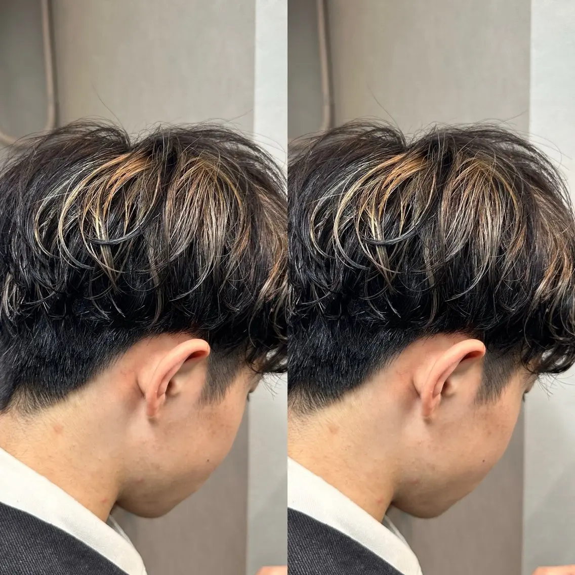 ショート パーマ カット ヘアカラー メンズカット/ メンズパーマ/塚本のヘアスタイル