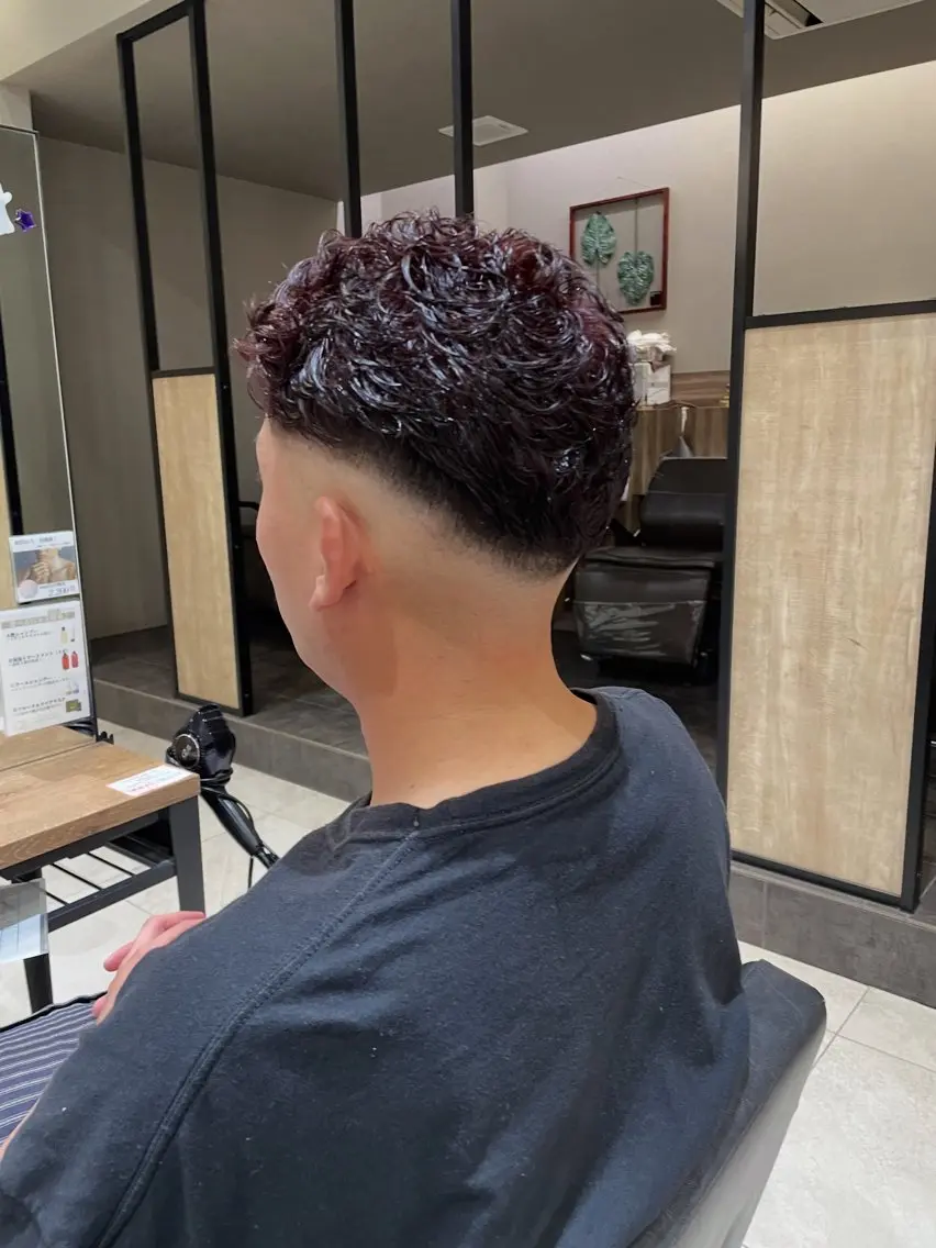 メンズ フェードカット スキンフェード カット 野水 隆雅のヘアスタイル