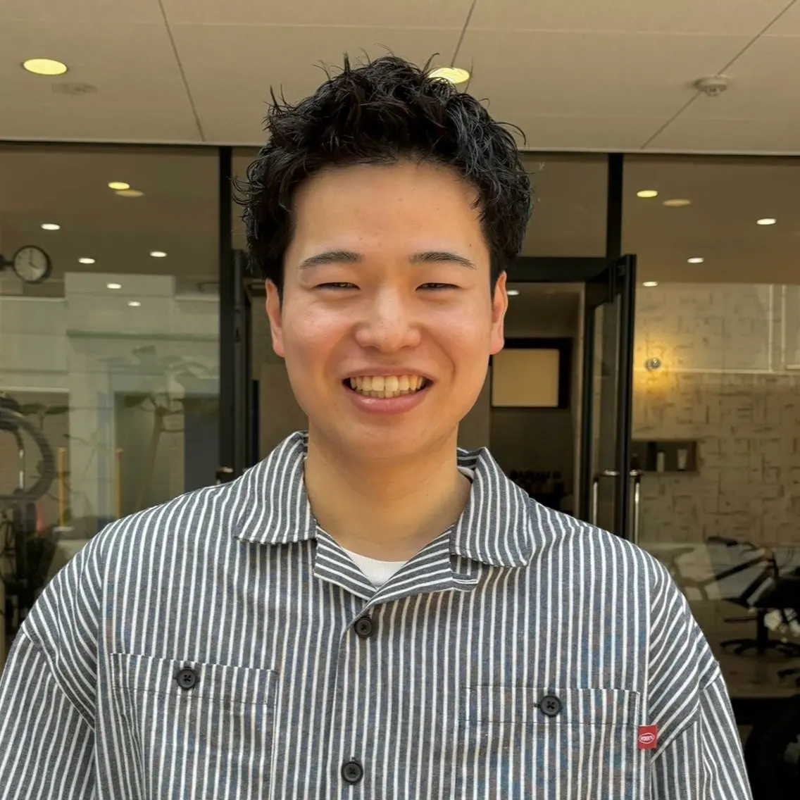 パーマ メンズ メンズパーマ メンズショート カット パーマ 【メンズショート 特化】村斎　伶次のヘアスタイル