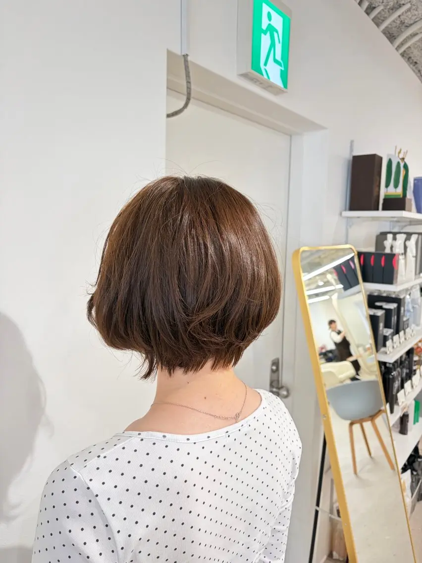ダメージレスカラー(トーンアップ🩷)(美髪ケア付)の写真
