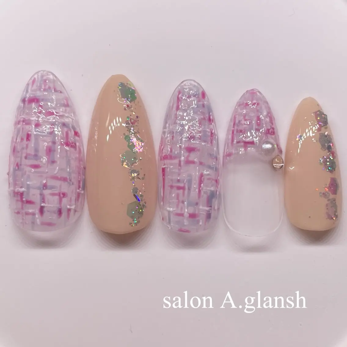 ネイル ハンドネイル ネイル＆毛穴肌質改善 salon♪南森町のネイルデザイン