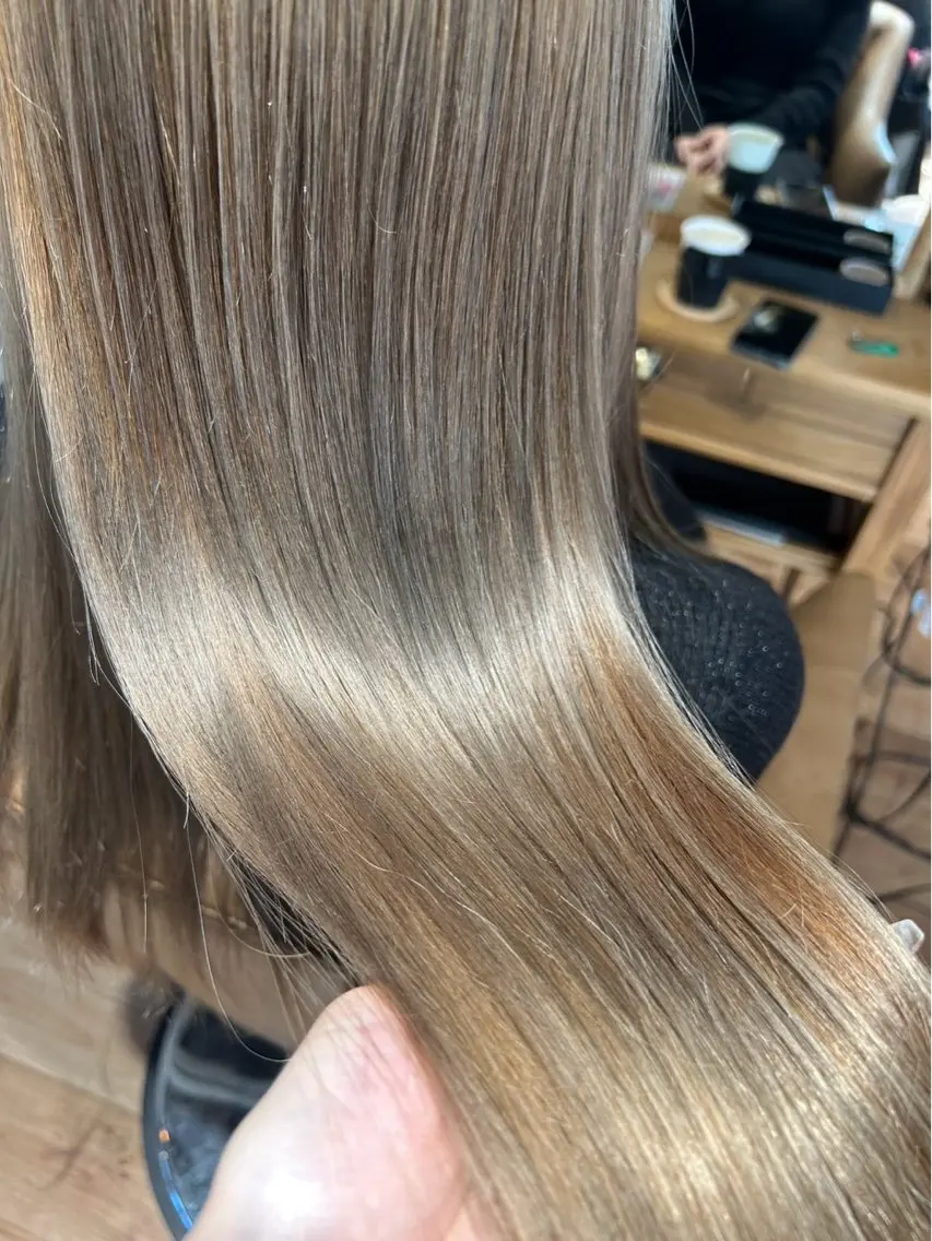 ロング トリートメント 西村 雪菜のヘアスタイル
