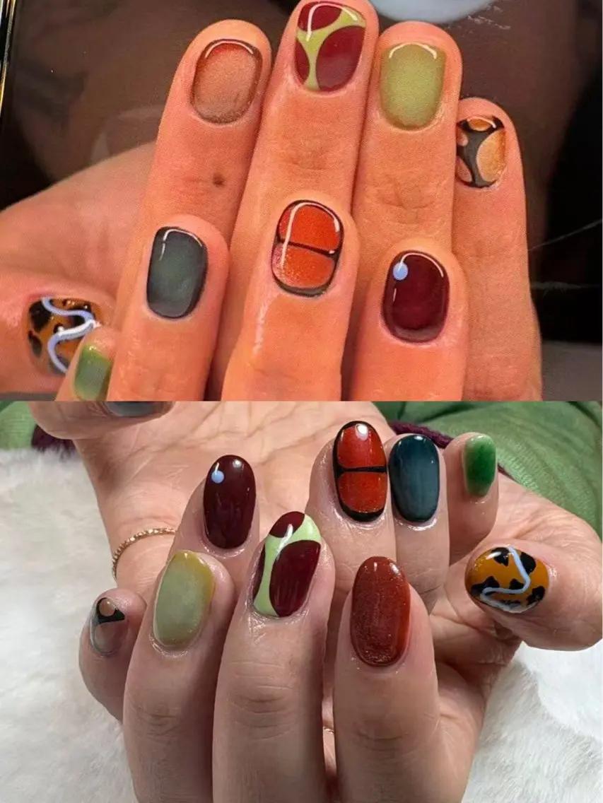 ネイル ハンドネイル リセス 高田馬場💎のネイルデザイン