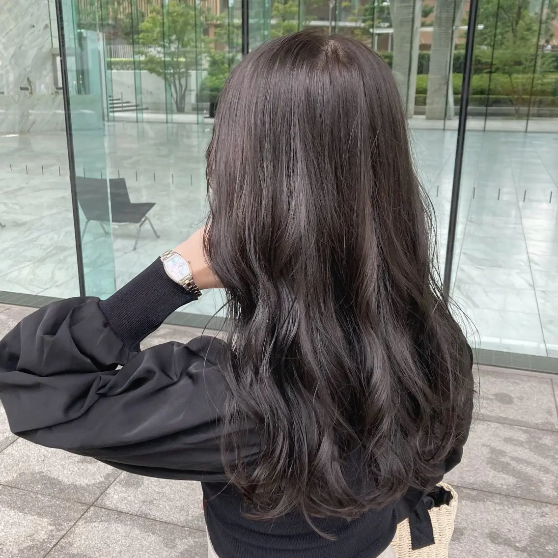 カラー カット ヘアカラー トリートメント 💖ブリーチなし透明 感💖ASAHIのヘアスタイル