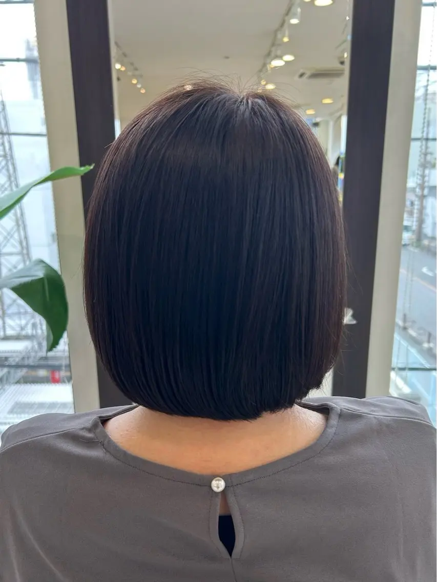 カラー 透明感カラー 韓国/レイヤーカット Minori🖤✨のヘアスタイル
