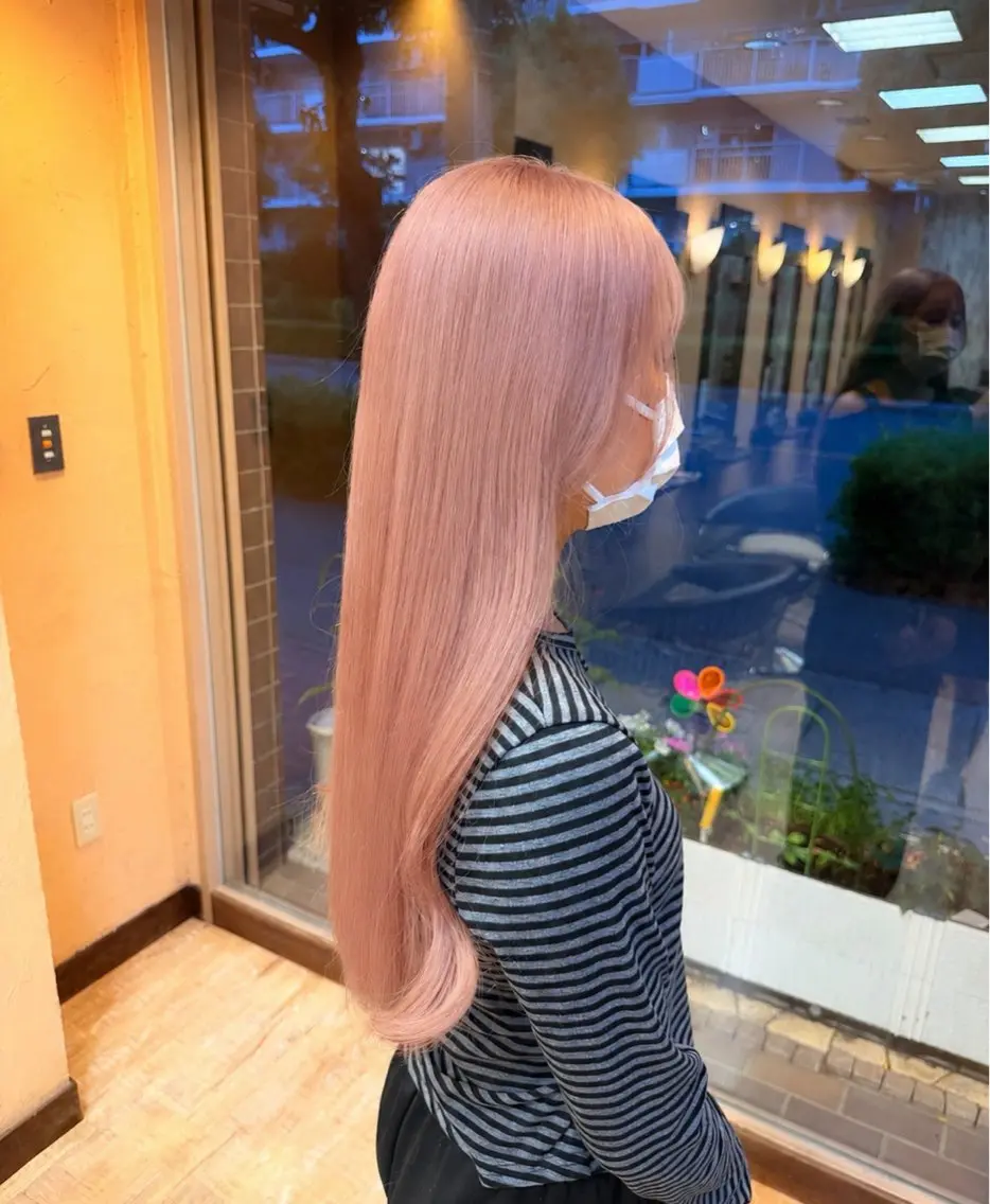 ロング ヘアカラー トリートメント Moremuu/ MAIKA🎀のヘアスタイル