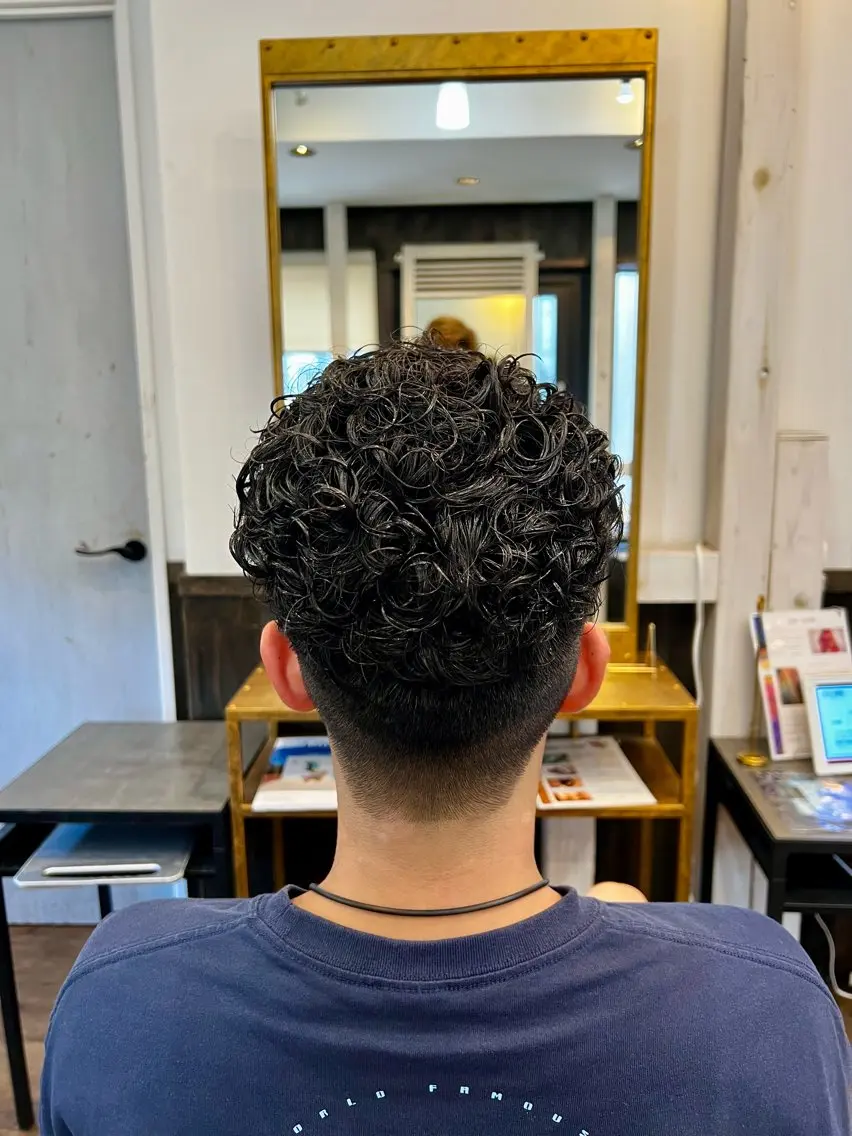 パーマ メンズ カット パーマ 🤩メンズカット/ パーマ山本🤩のヘアスタイル