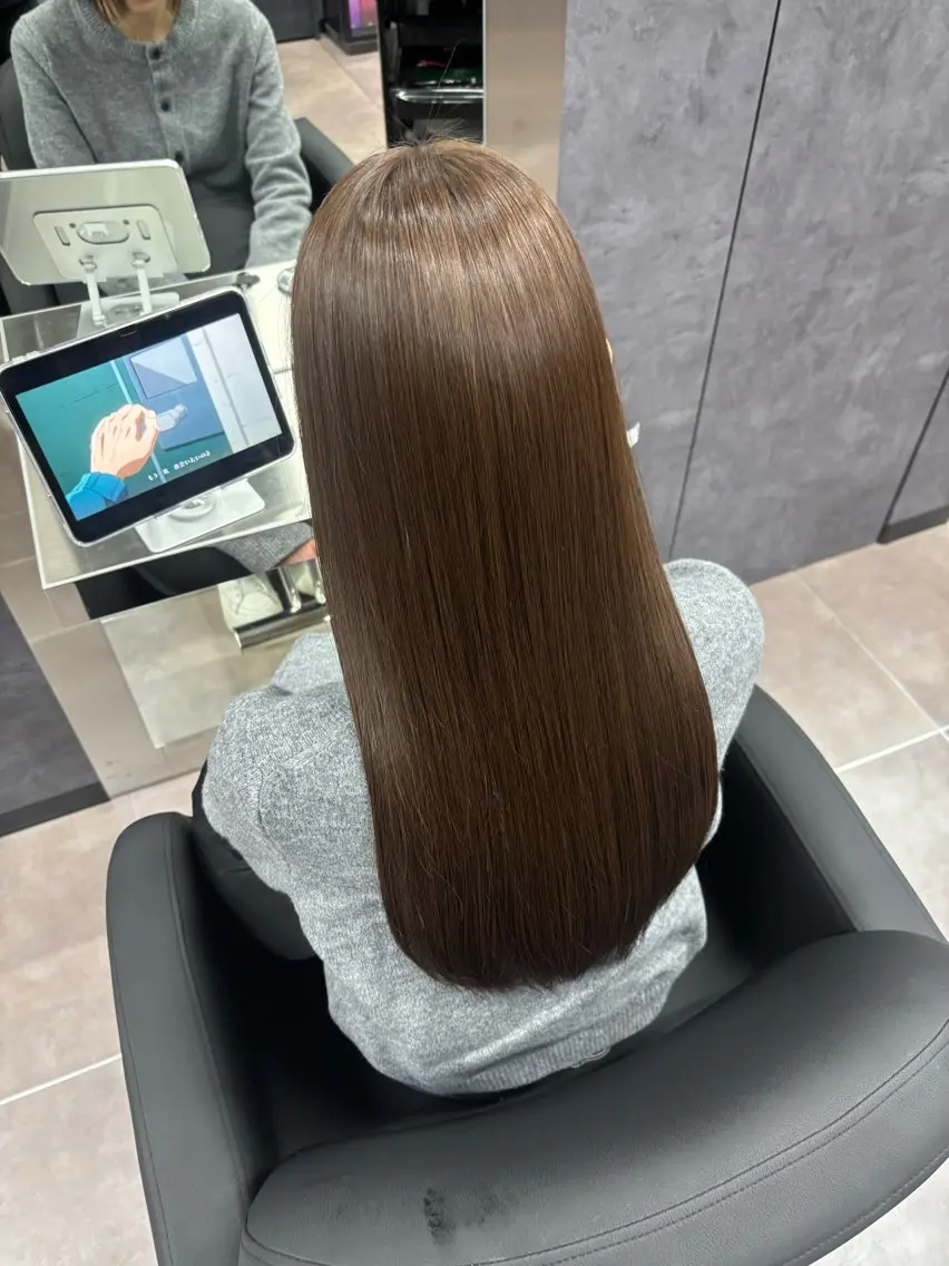 ロング ヘアカラー トリートメント CYNTHIADUE 店長｜ IRISUのヘアスタイル