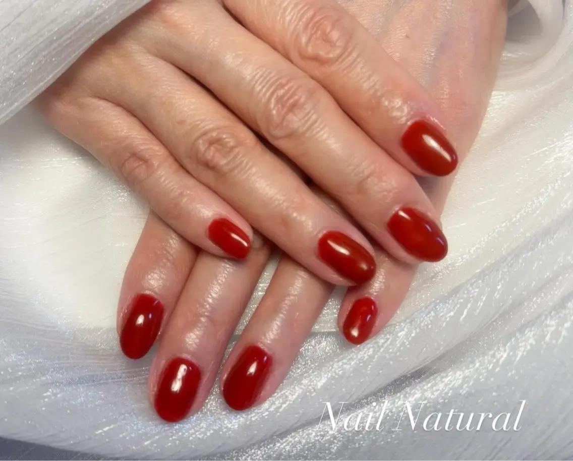 ネイル フラッシュネイル フットネイル フレンチネイル ジェルネイル ガラスフレンチ ハンドネイル Nail salon Natulalのネイルデザイン