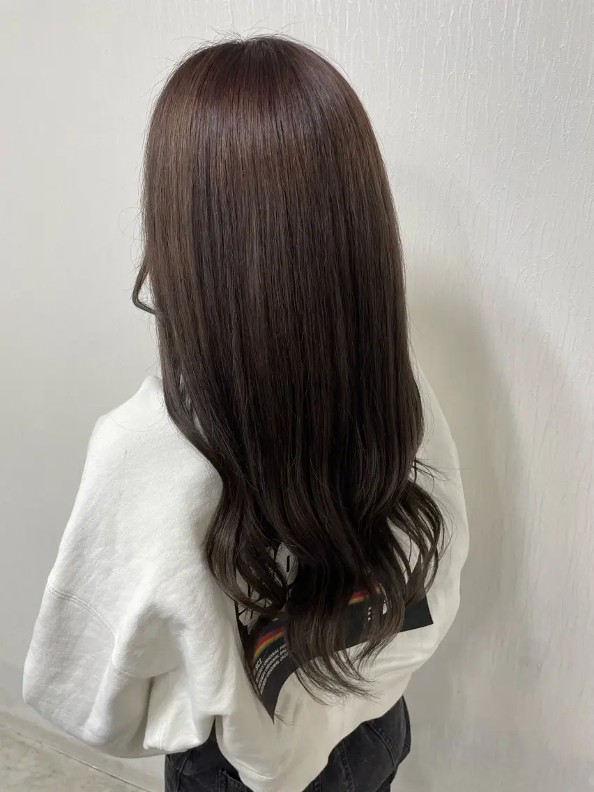 ロング カラー 𝐒𝐇𝐔𝐑𝐈 🦋艶カラー🦋のヘアスタイル