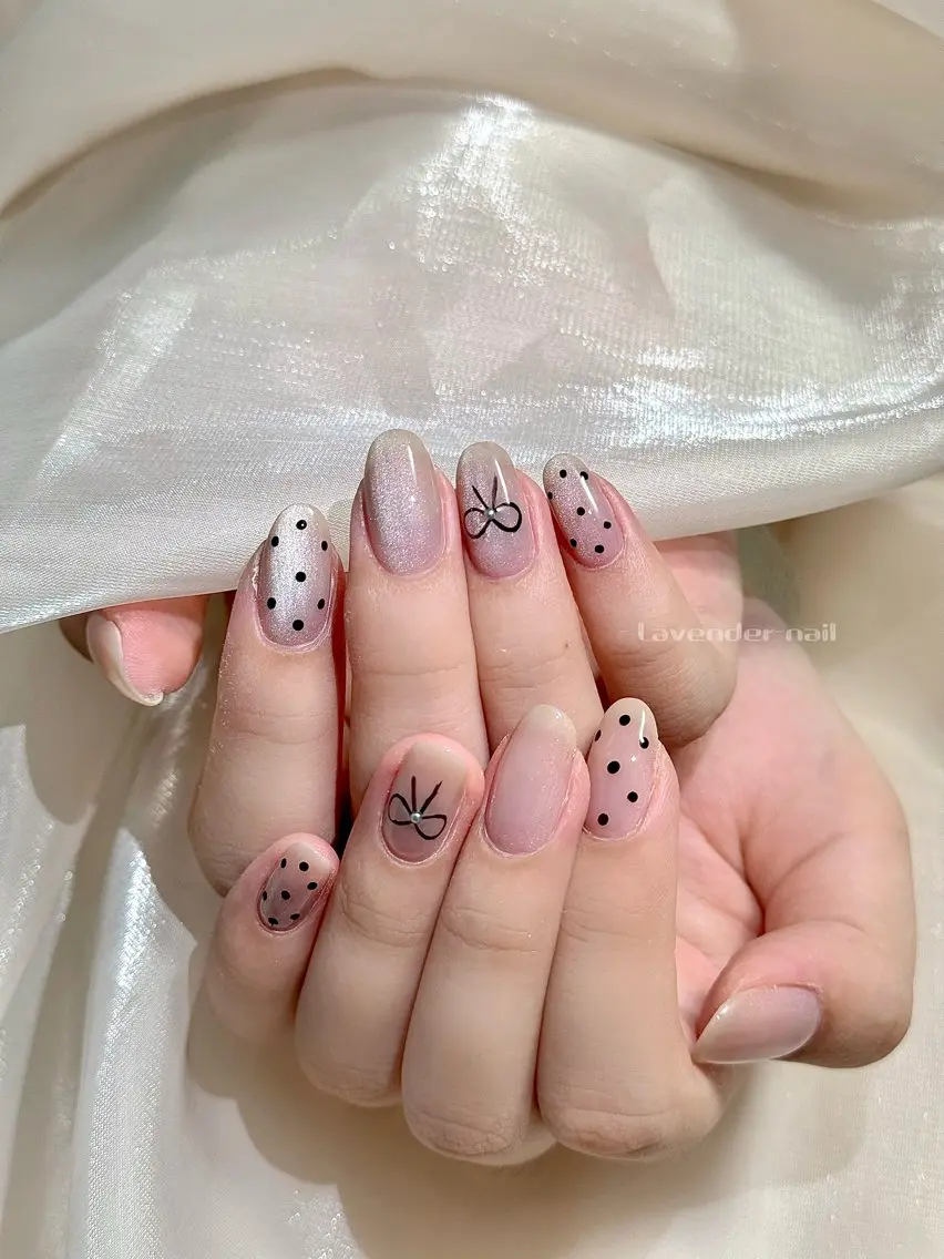 ネイル ハンドネイル Lavender nail·中島公園のネイルデザイン