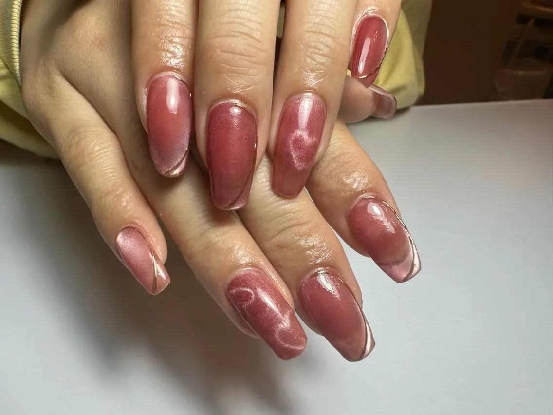 セミロング shandy nailのネイルデザイン
