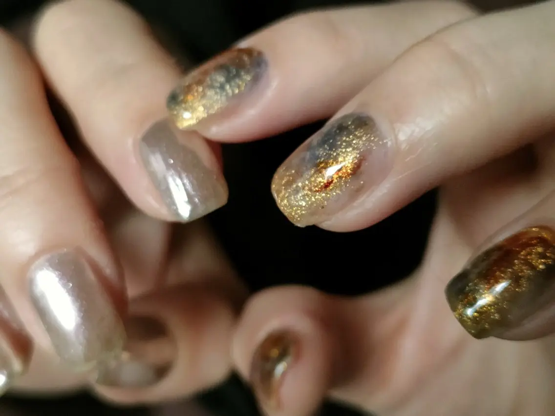 ネイル ニュアンスネイル oir. nailsalonのネイルデザイン
