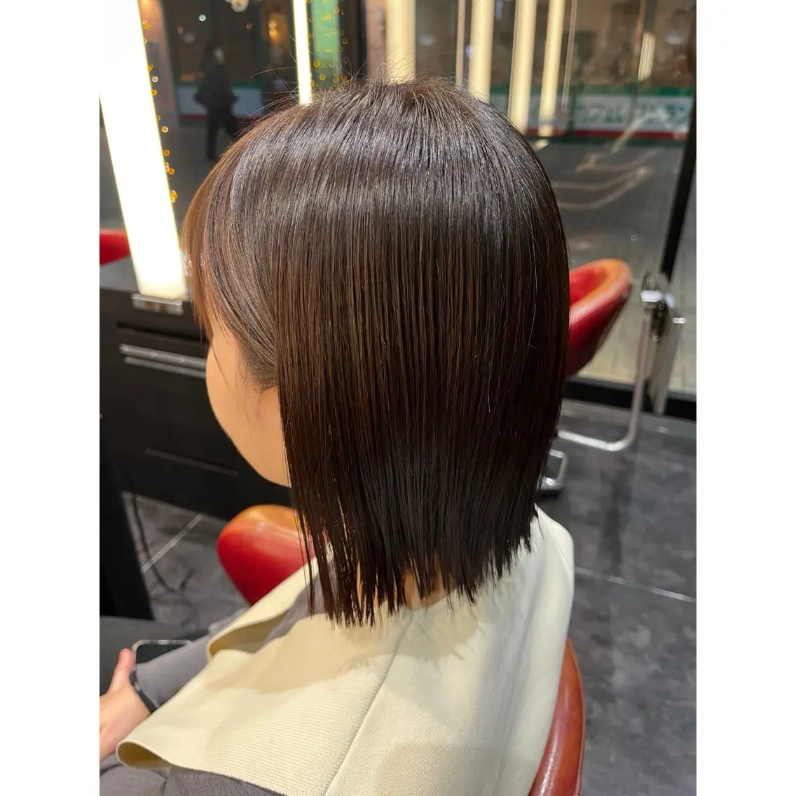 ショート カラー イルミナカラー ボブ NYNY🗽💕 ayameのヘアスタイル
