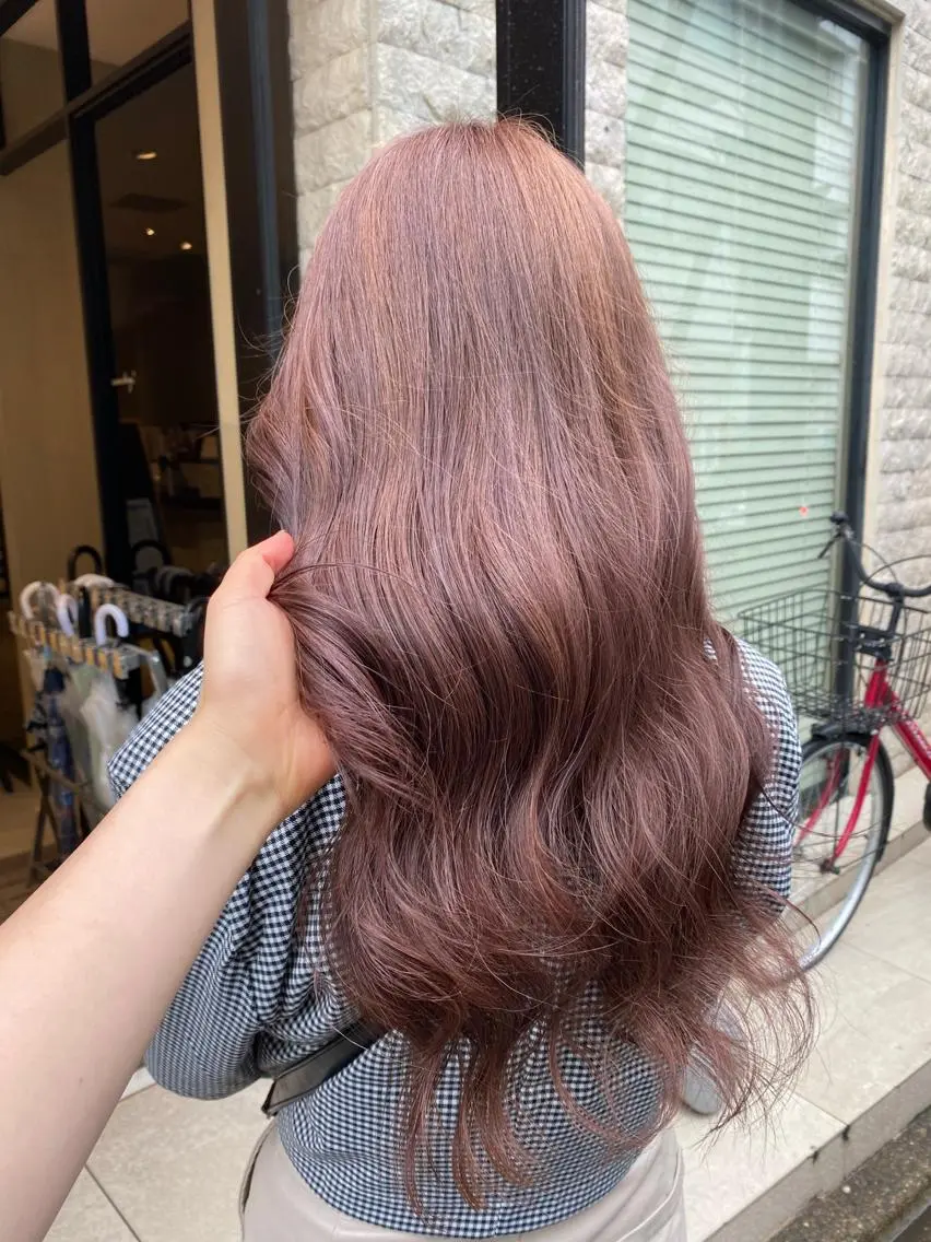 【🌟 minimo特別価格 🌟】ブリーチなしダブルカラー+ULTOWAトリート ¥26,950→¥21,670の写真