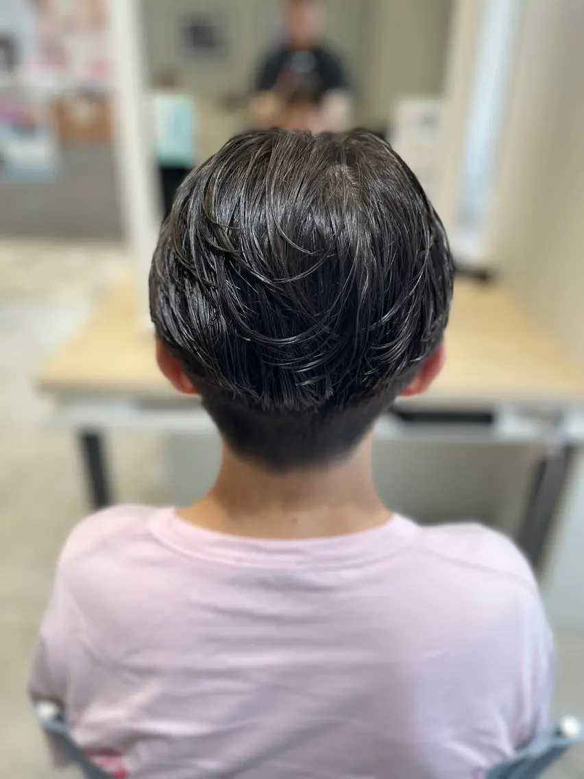 ショート パーマ メンズ カット パーマ メンズパーマ/カット / 古川　諒のヘアスタイル
