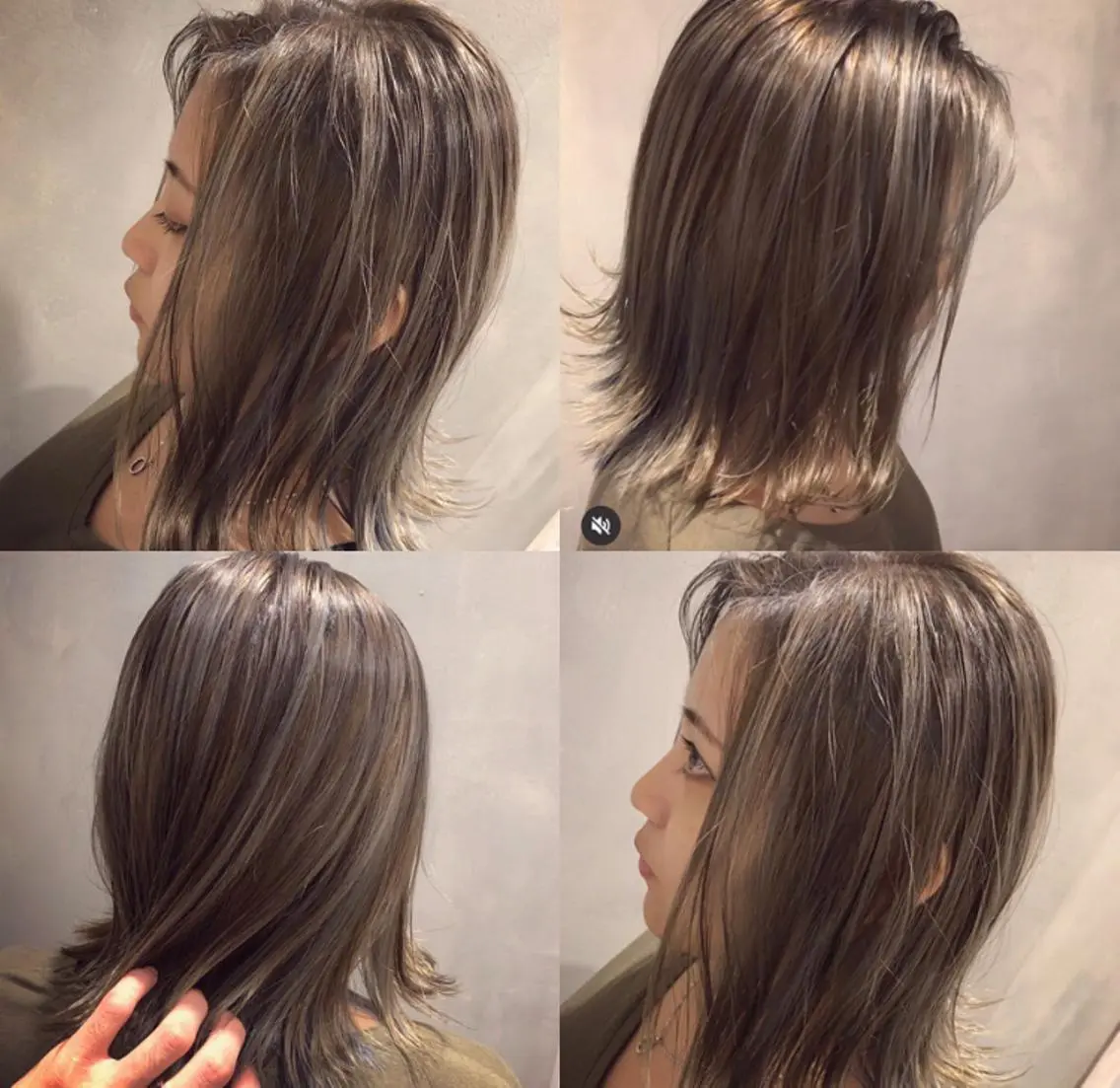 カラー 髪質改善⭐️ 桜場のヘアスタイル