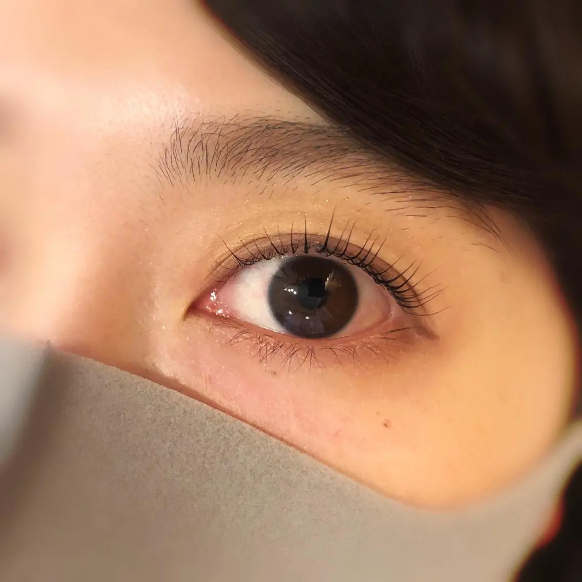 マツエク・マツパ 一重×まつ毛パーマ 坂田 亜依のマツエク・マツパデザイン