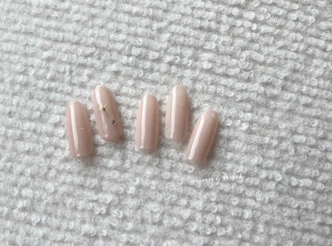 ネイル ジェルネイル パラジェル 春ネイル sunny nailのネイルデザイン