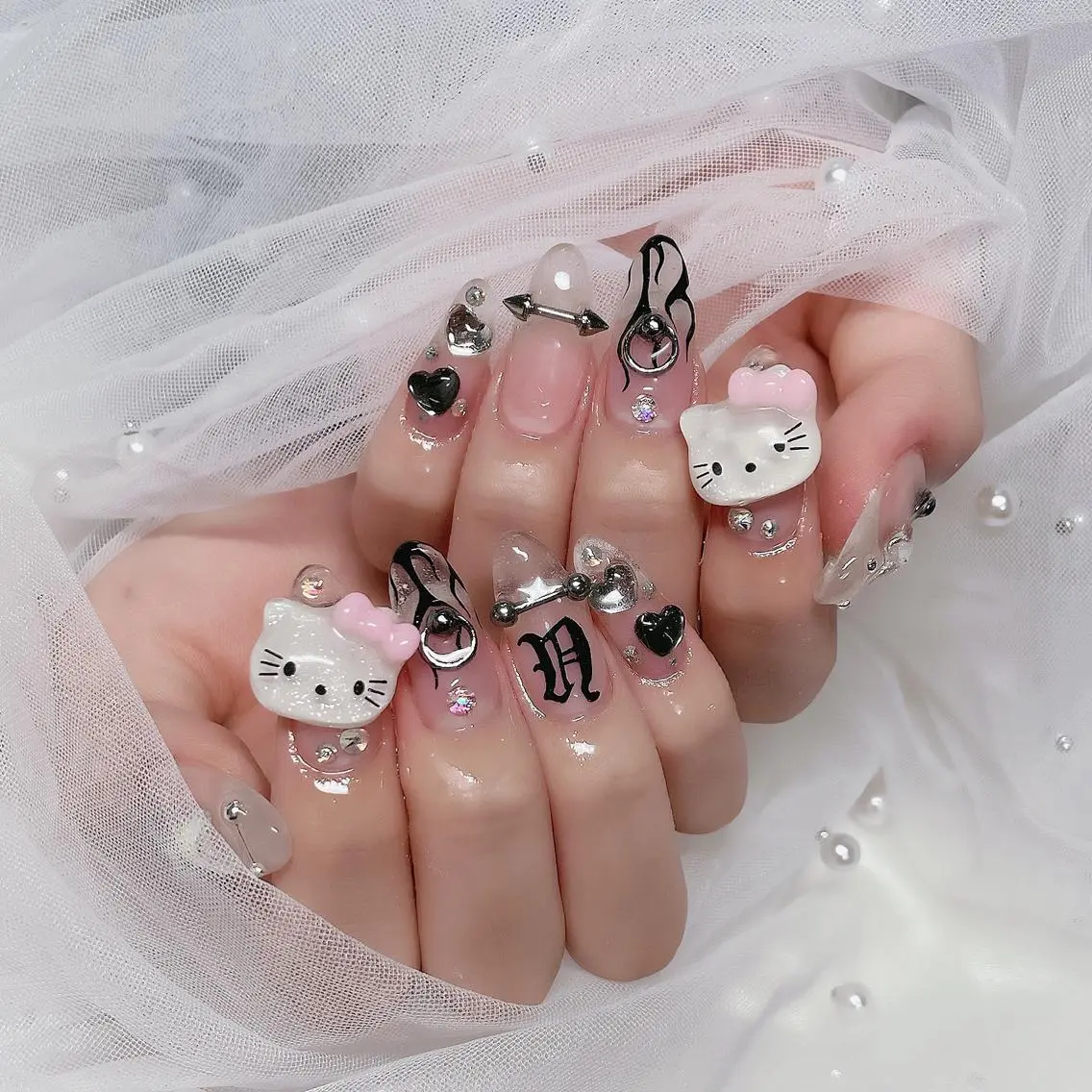 ネイル ハンドネイル merci nailのネイルデザイン