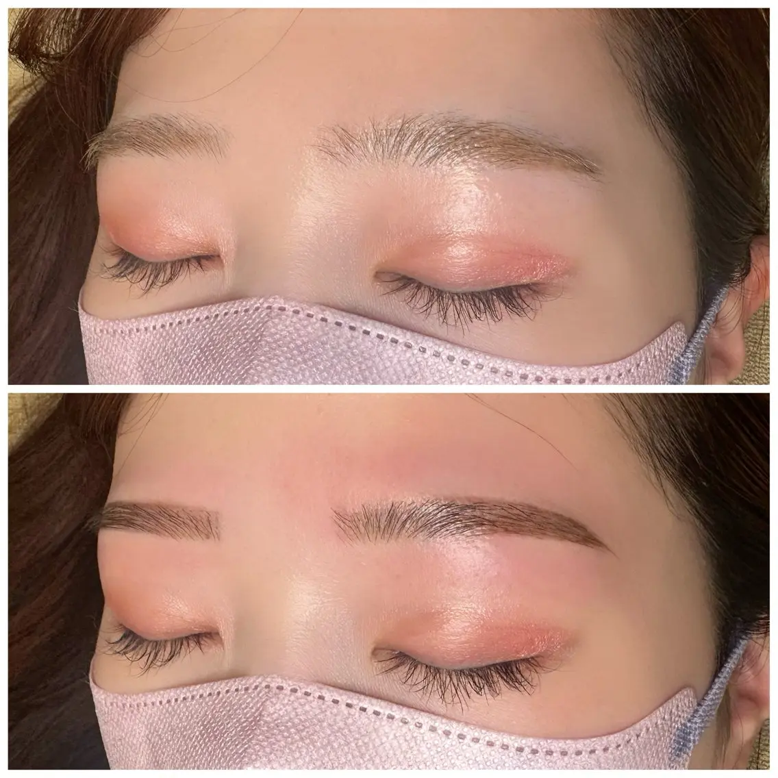 美眉スタイリングワックス脱毛の写真