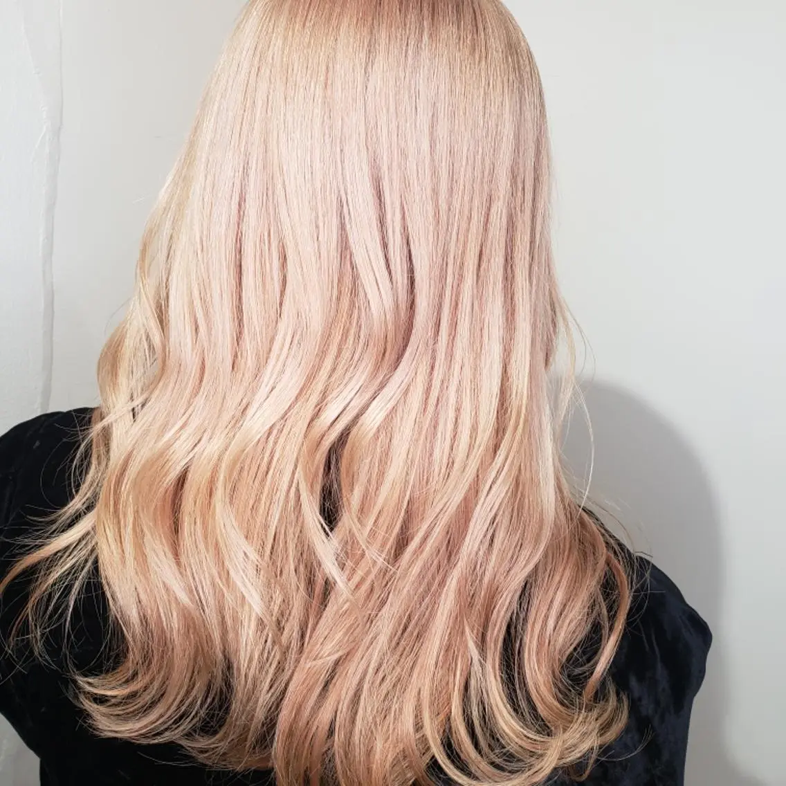 ロング カット ヘアカラー トリートメント 🇰🇷透明感×ハイ トーン🌟tomoのヘアスタイル