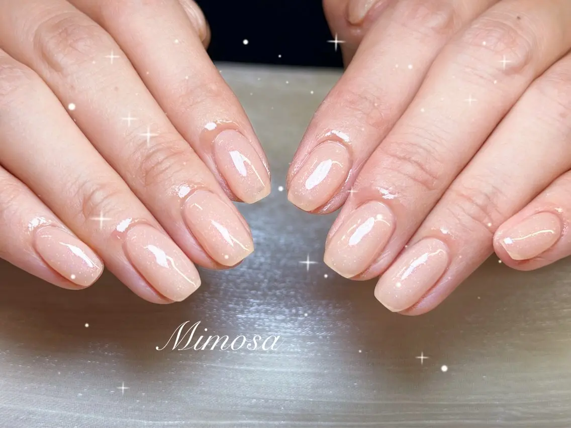 ネイル ハンドネイル 🫧Mimosa 吉祥寺のネイルデザイン