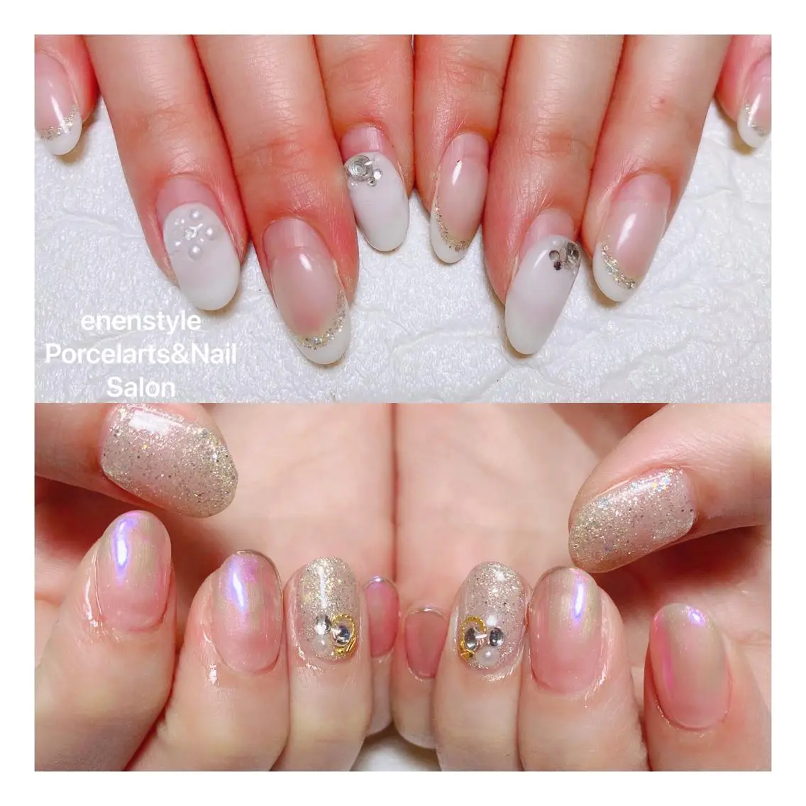 ショート ネイル ハンドネイル 🐾enen style 🐾のネイルデザイン