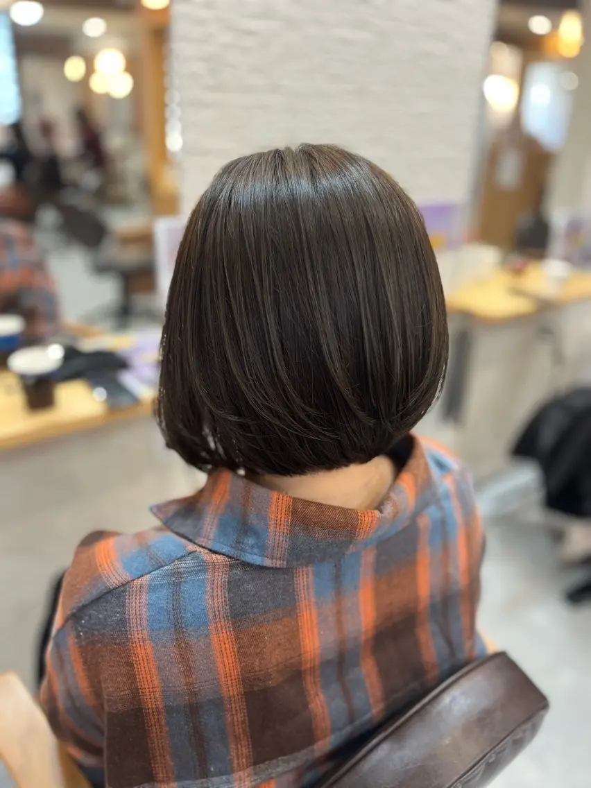 ミディアム カラー カット ヘアカラー トリートメント 🌸 ROPEさとみ🌸のヘアスタイル