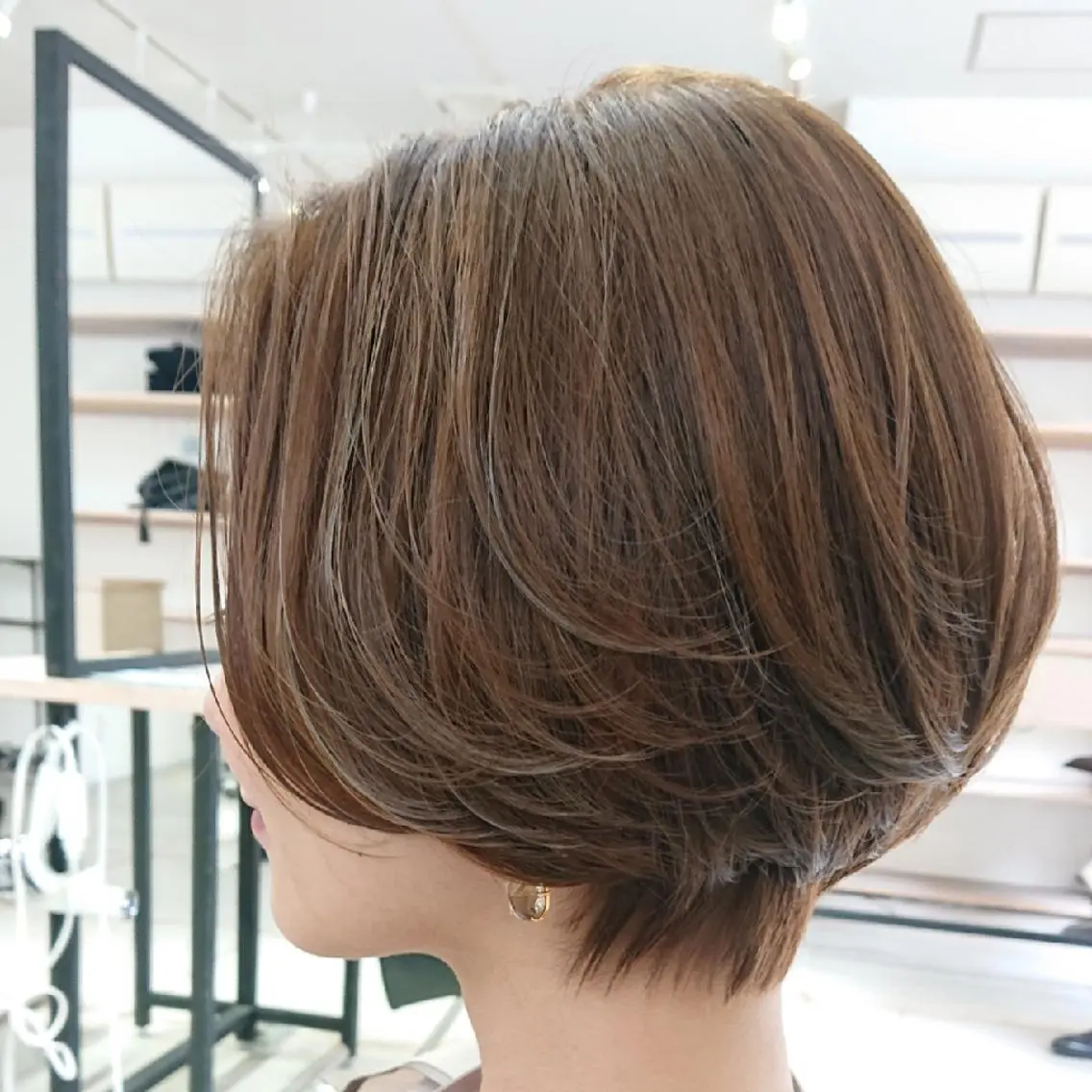 ショート カラー ショートボブ ボブ ショートヘア カット ヘアカラー 30.40代大人 ショート✨️井上雄輝のヘアスタイル