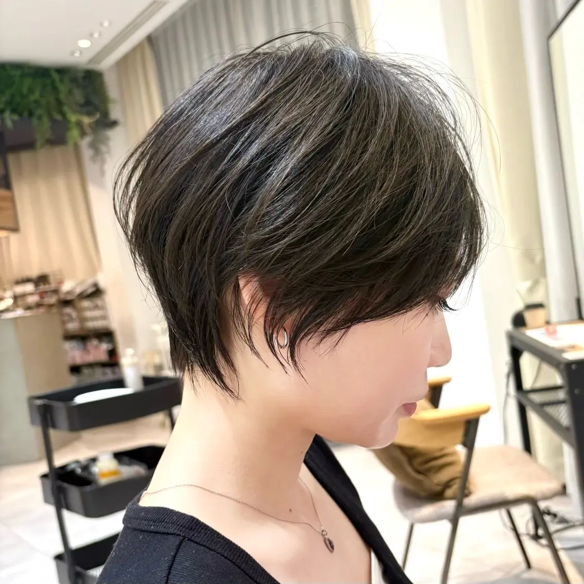 ショート カット ヘアカラー トリートメント 大人可愛いショート/ 大阪心斎橋/池田雄輝のヘアスタイル