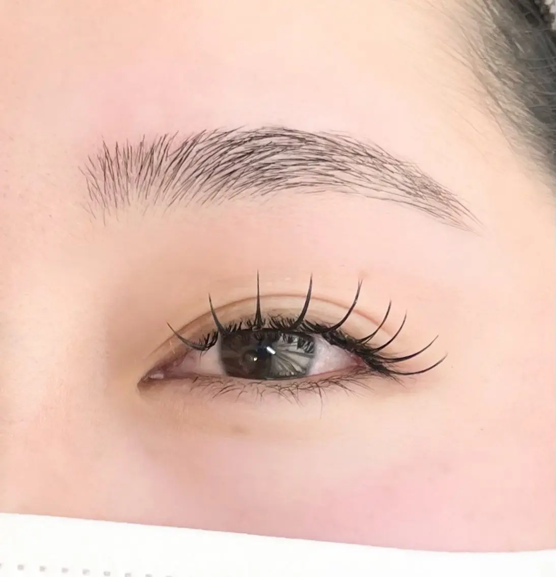 ♡束感♡フラットラッシュ120本 ! オフ・コーティング込みの写真