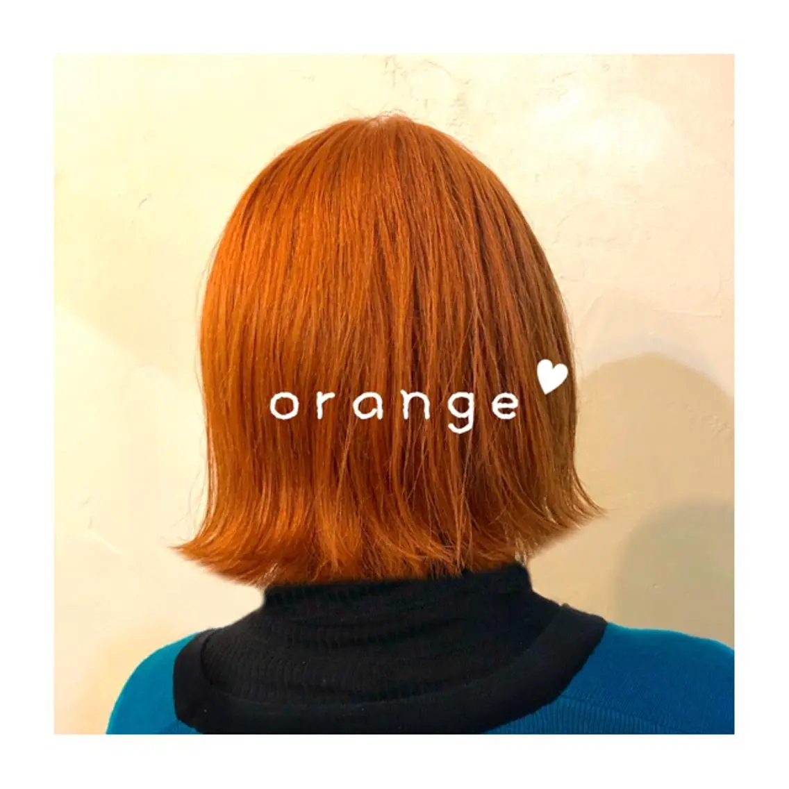 ミディアム カラー パーマ ヘアアレンジ ゆさこのか ダブルカラー／縮毛のヘアスタイル