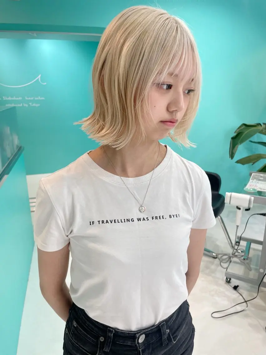 ショート カラー カット ヘアカラー 🫧ショート/ボブ 池袋西口・泡渕✂️のヘアスタイル