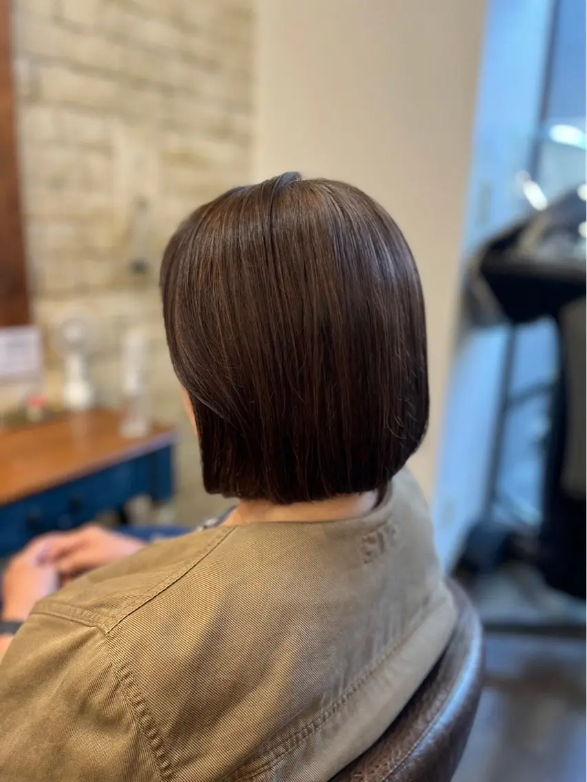 ミディアム ヘアカラー トリートメント みいな カラーモデル募集中!のヘアスタイル