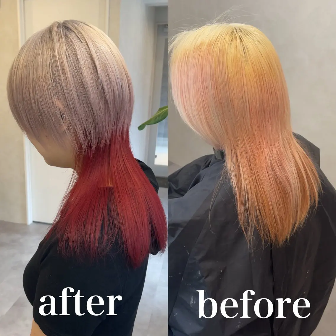 ショート ウルフカット esu 天満のヘアスタイル