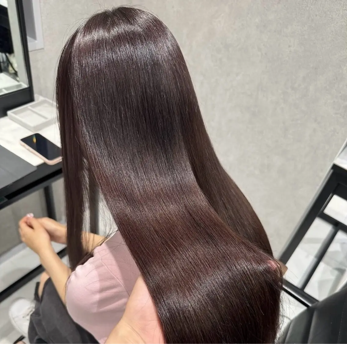 ロング トリートメント 沙瞳sara🎀🫧 ／カラーNo.1のヘアスタイル