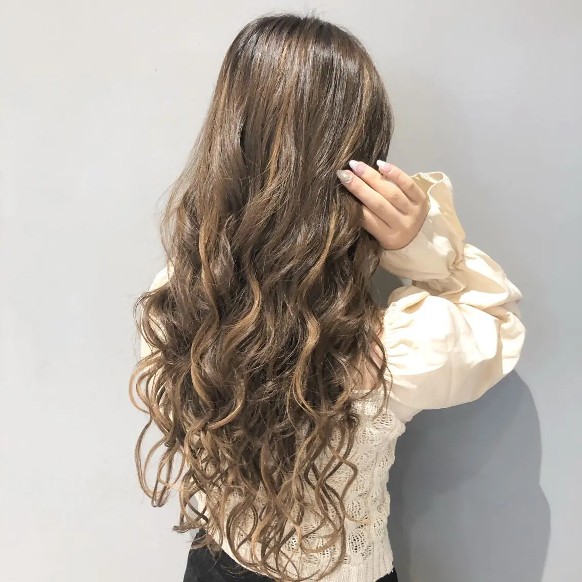 ロング カラー ヘアアレンジ yoshino yukoのマツエク・マツパデザイン
