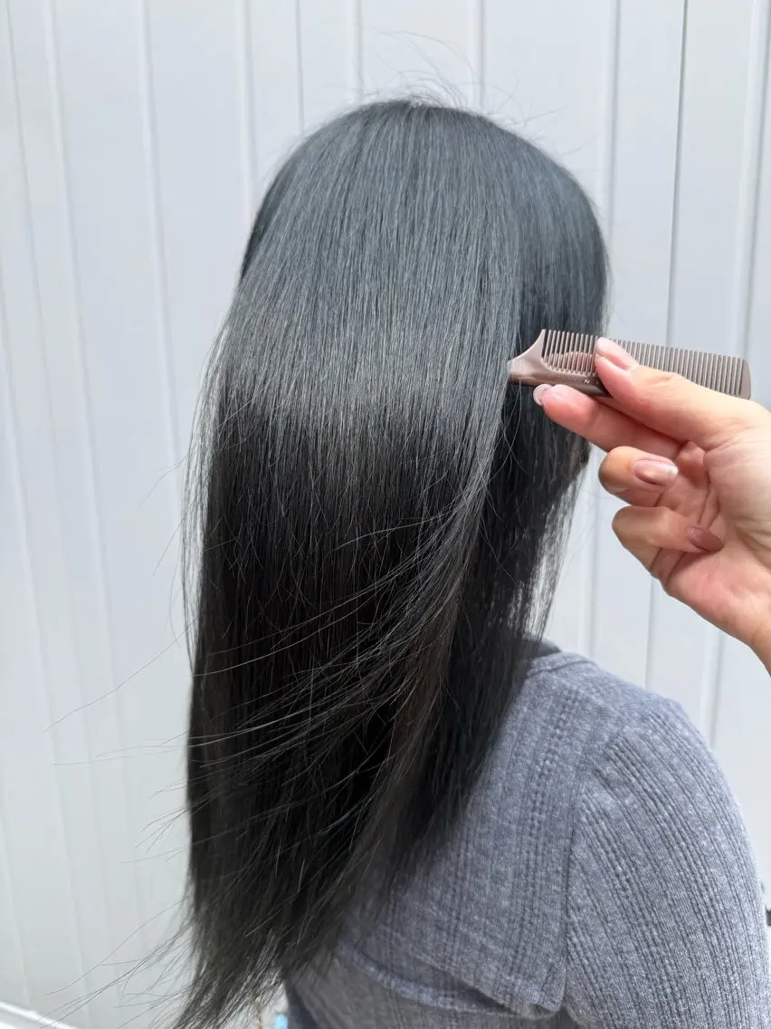 ロング カラー 國生 香織のヘアスタイル