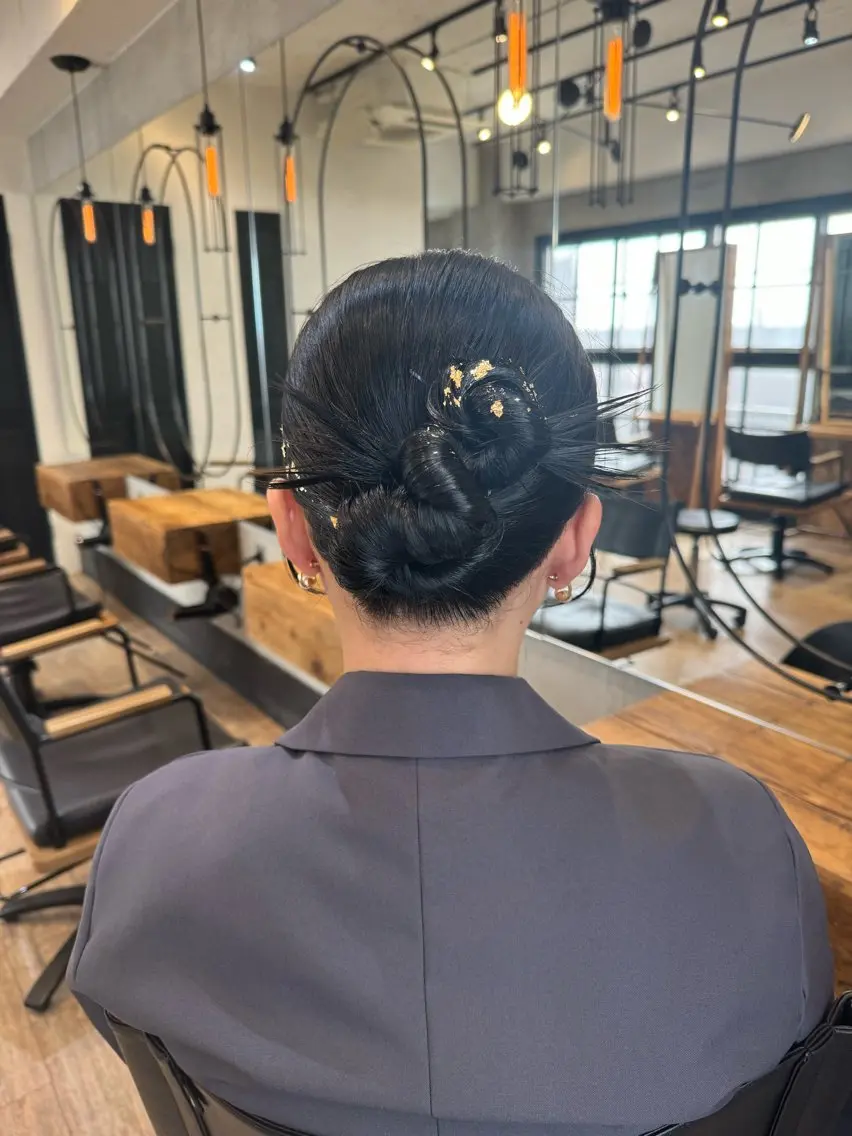 セミロング ヘアカラー トリートメント 新宿/顔周りカット +レイヤー＝しずく♩のヘアスタイル