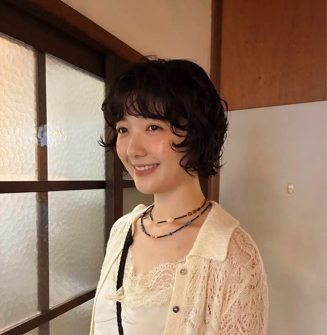 ショート 🦢パーマモデル 様募集中🦢AI🫧のヘアスタイル