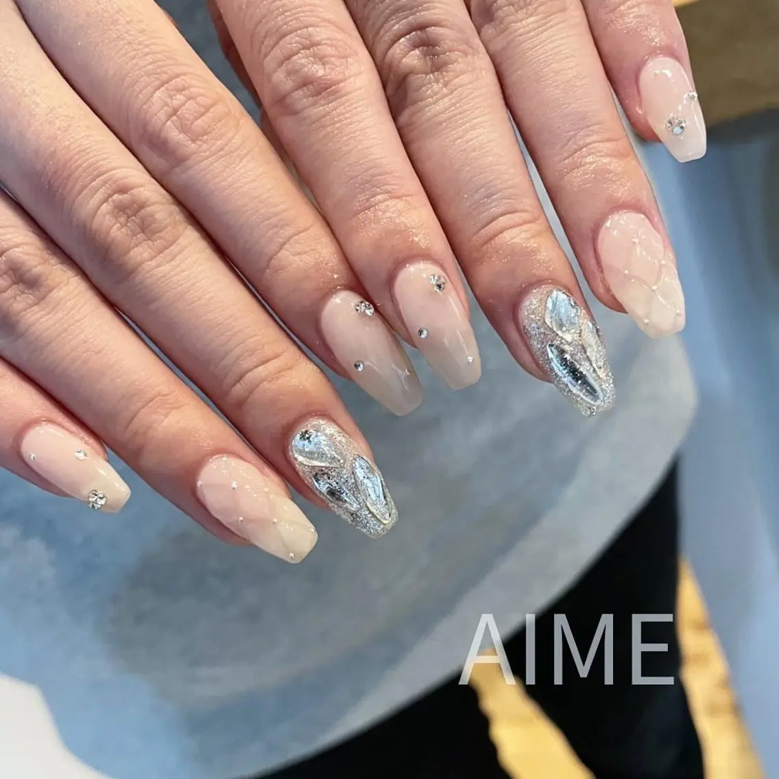 ネイル ハンドネイル AIME (momo)のネイルデザイン