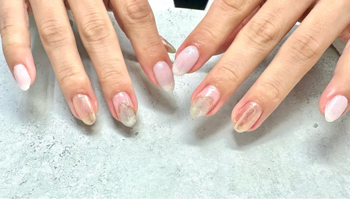 ネイル シンプルネイル 濱田 桃葉のネイルデザイン
