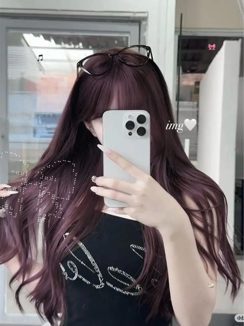 カラー 韓国ヘア🇰🇷艶 カラー🦢みいのヘアスタイル