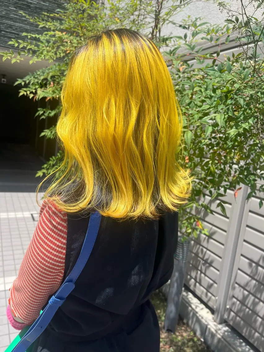 セミロング カット ヘアカラー トリートメント sail hairのヘアスタイル