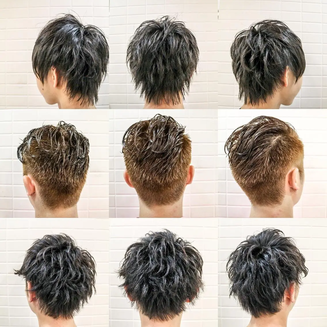 ショート カラー パーマ メンズ 看板犬がお出迎え◎ 初めてでも安心◎のヘアスタイル