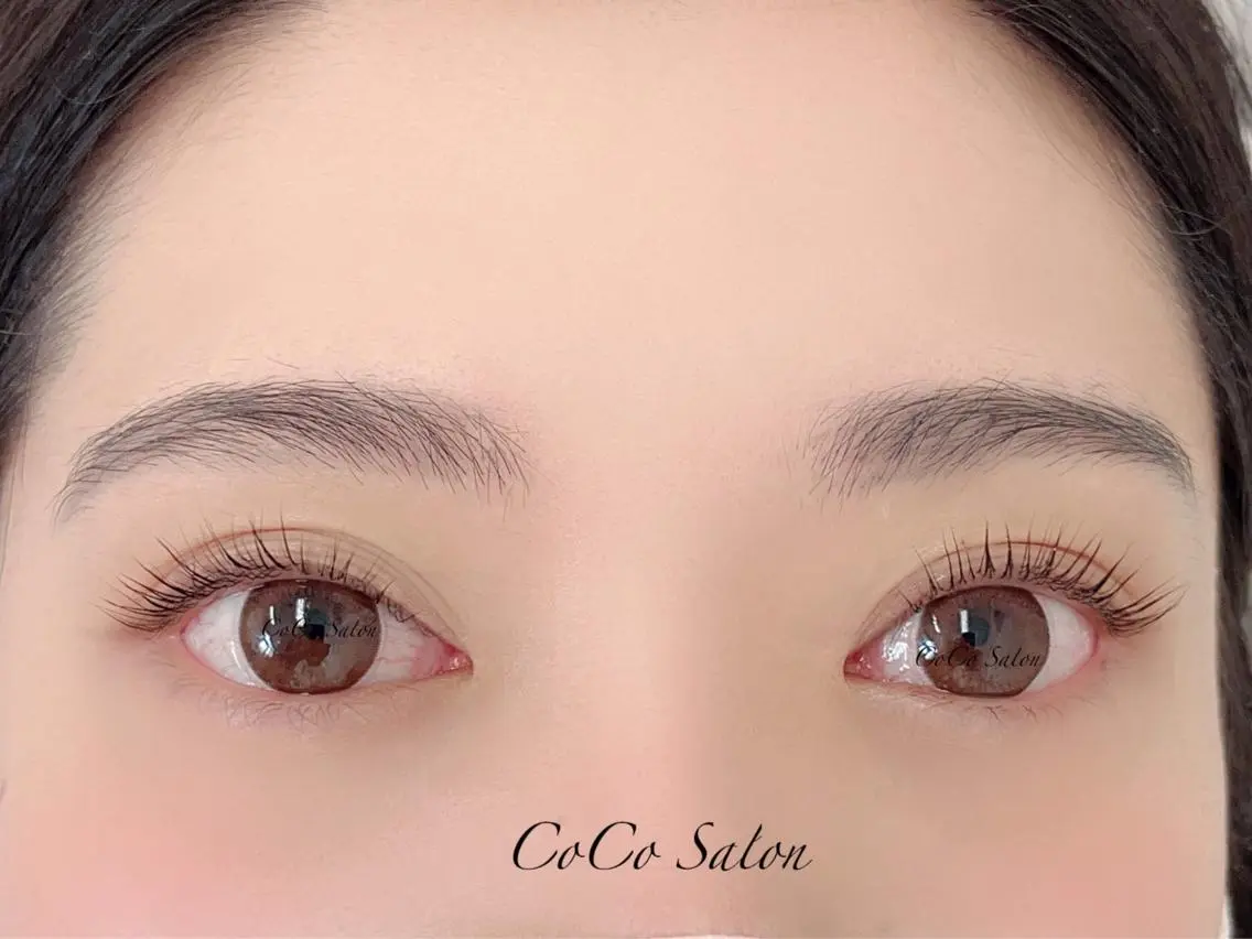 マツエク・マツパ パリジェンヌラッシュリフト 一重×まつ毛パーマ CoCo Salon ネイル/睫毛/脱毛のネイルデザイン