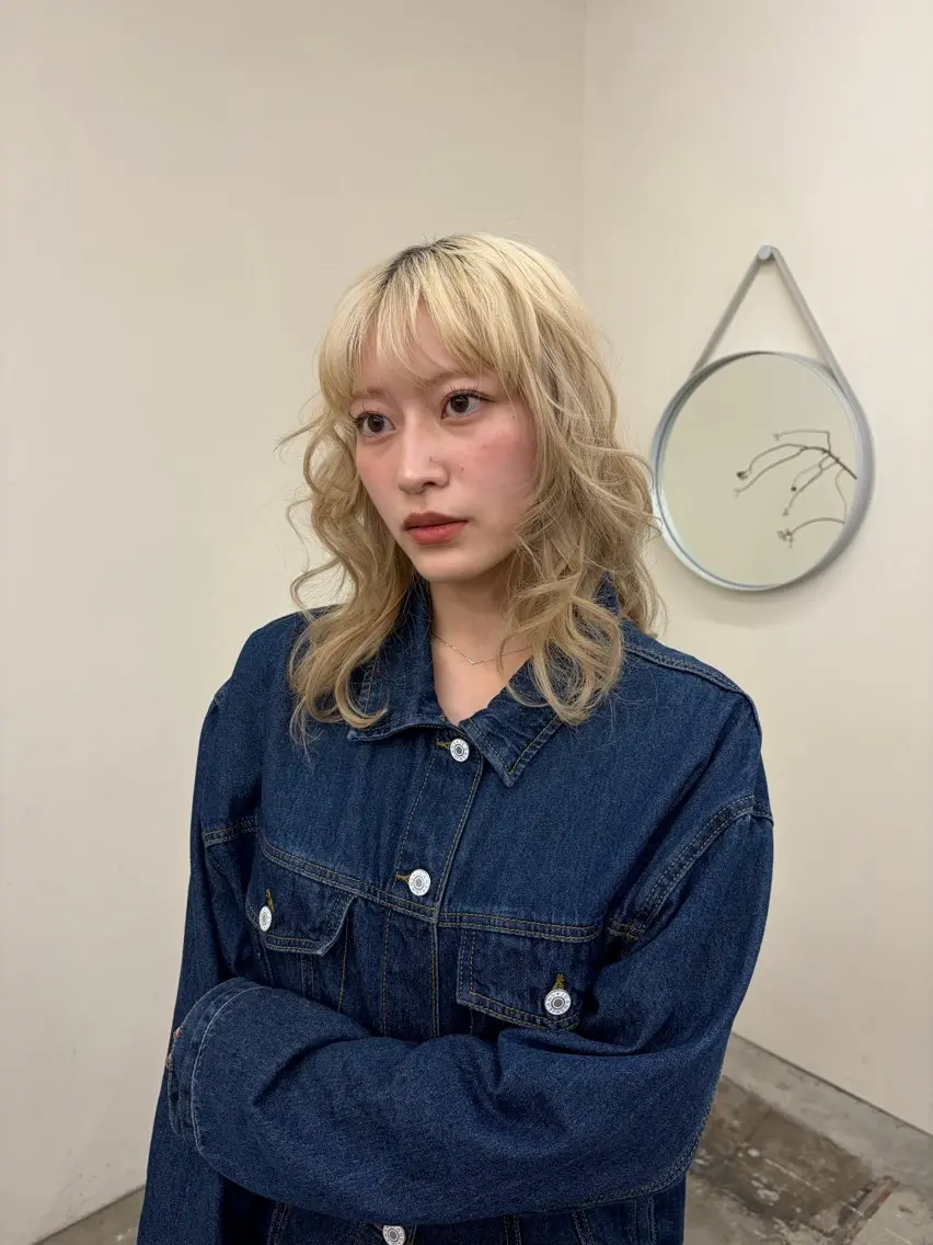 カラー ヘアカラー 井上 七海のヘアスタイル